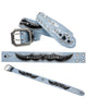 DNA Belt - Rodeo - Light Blue and Black - 6006