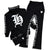 Focus Jogger Set - Heartless Stacked  - Black - 80559