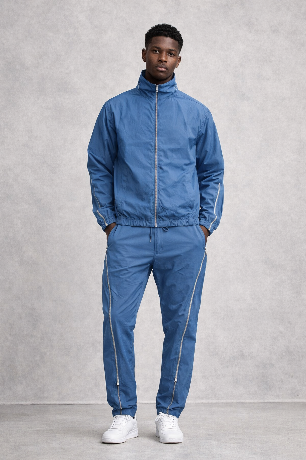 Rebel minds - tracksuite 610 - 14501 | ash blue – Vengeance78