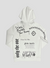 Roberto Vino Hoodie - Fake World - White - RVHO17-24-WH