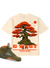 G West T-Shirt - Bonsai Tree - Cream - GWPPT9031