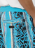 Coogi Shorts - Bondi Printed Cotton - Blue - CG-KT-119