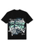 G West T-Shirt -  Electrical Einstein Double - Black - GWDSPPT9093