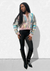 Coogi Sweater - Rosewater Women's Zip Cardigan  - CL24201