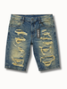 Dash Denim Shorts - Vintage Blue - AD7019