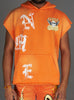 NME Hoodie - ClothierT - Orange - 148