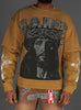 NME Crewneck - Lottie -Brown - 959