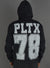 Politics Hoodie - Ruth - Black Wash - 110