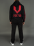 Vengeance78 Sweatsuit - King  - Black with Red - 270