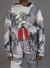 Majestik Hoodie - Street Angel Tapestry Jacquard - Grey - TH2414