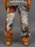 Majestik Pants - Men's Football Tapestry jacquard - Beige - TA2420