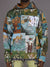 Majestik Hoodie - Men's Van Gogh Tapestry Jacquard - Multi Blue - TH2433