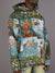 Majestik Hoodie - Men's Van Gogh Tapestry Jacquard - Multi Blue - TH2433