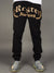 Rebel Minds Sweatpants - Regret Nothing  - Black - 142-424