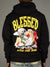 Rebel Minds Hoodie - Blessed - Black - 142-334