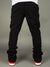 Rebel Minds Cargo Pants - Stacked Cargo Fleece - Black - 100-476