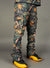 Rebel Minds Cargo Pants - Cargo Nylon Stacked - Wood Camo - 142-471