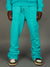 Ringspun Sweatpants - Acid Wash - Turquoise  - 341-401