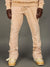 Ringspun Sweatpants - Acid Wash - Beige - 341-401