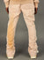 Ringspun Sweatpants - Acid Wash - Beige - 341-401