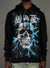 Majestik Hoodie - N.W.O Rhinestone Tapestry Cut&Sew- Black - FT2452