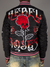 Rebel Minds Jacket - Rebel Roses - Black   - 142-545