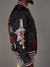 Rebel Minds Jacket - Rebel Roses - Black   - 142-545