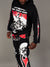 NME Sweatsuit - Chen - Black And Red - 125-135