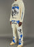 NME Sweatsuit - Chen - White And Blue - 127-327