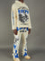 NME Sweatsuit - Chen - White And Blue - 127-327