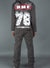 NME Sweatsuit - Chen - Gray And Maroon - 126-326