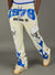 NME Sweatsuit - Chen - White And Blue - 127-327