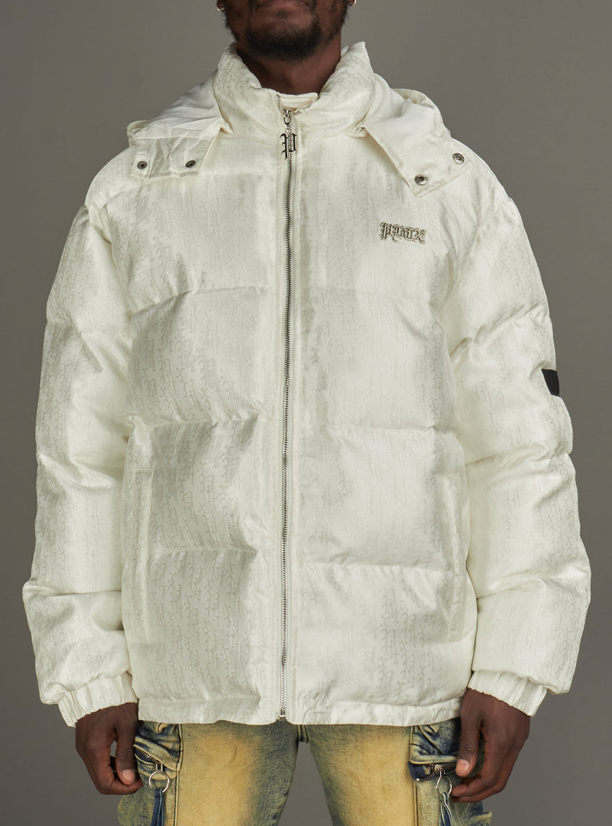 Politics Jacket - Eddie Puffer - White - 206 – Vengeance78