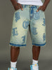 Politics Shorts - Betz - Light Vintage Blue Wash - 227