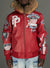 Pelle Pelle Jacket - American Bruiser Hooded - Red