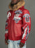 Pelle Pelle Jacket - American Bruiser Hooded - Red