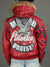 Pelle Pelle Jacket - American Bruiser Hooded - Red