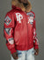 Pelle Pelle Jacket - American Bruiser Hooded - Red