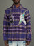 Rebel Minds Jacket - Festival Flannel - Purple - 142-715