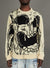 Rebel Minds Sweater - Melting Skull - Cream - 142-382