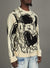 Rebel Minds Sweater - Melting Skull - Cream - 142-382