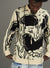 Rebel Minds Sweater - Melting Skull - Cream - 142-382