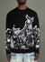 Rebel Minds Sweater - Skull Pile - Black - 142-381