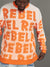 Rebel Minds Sweater - Gradient Rebel Mohair - Orange - 142-383