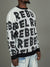 Rebel Minds Sweater - Gradient Rebel Mohair - Black - 142-383