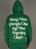 NME Hoodie - Damien - Green- 501