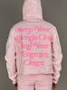 NME Hoodie - Nme Hoodie - Damien -Pink - 364