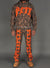 Politics Sweatpants - Hale - Camo and Orange - 403