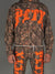 Politics Hoodie - Hale - Camo and Orange - 303