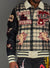 Politics Varsity Jacket - Tartan - Black Red Check - 204